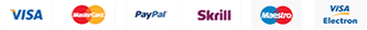 visa, paypal, Skrill. Visa Electron