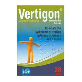 Vertigon 25mg 28 Tablets