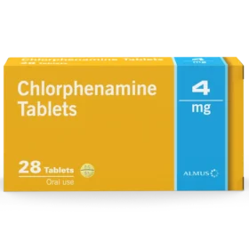 Almus Chlorphenamine 4mg 28 Tablets