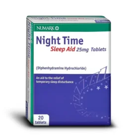 Numark Night Time Sleep Aid 25mg 20 Tablets