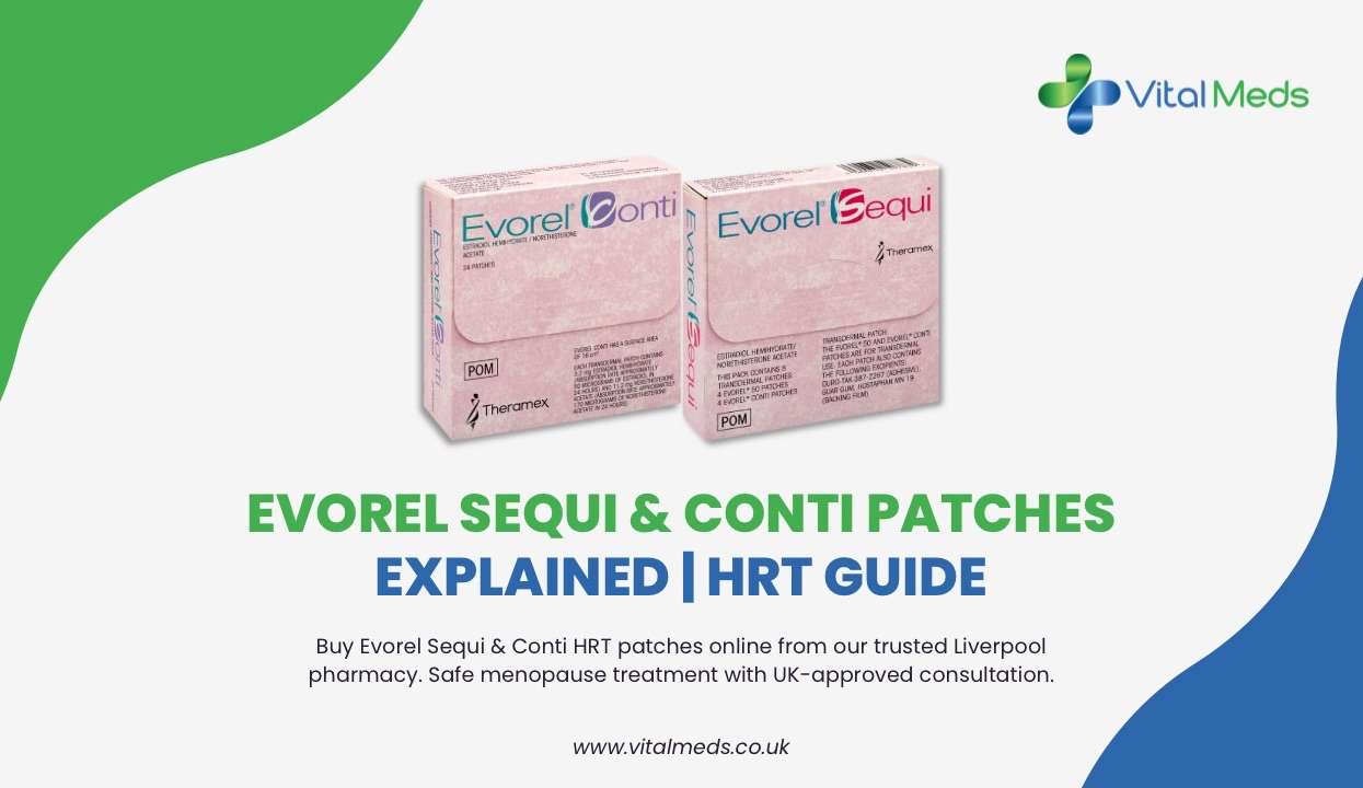 Evorel Sequi & Conti Patches Explained | HRT Guide